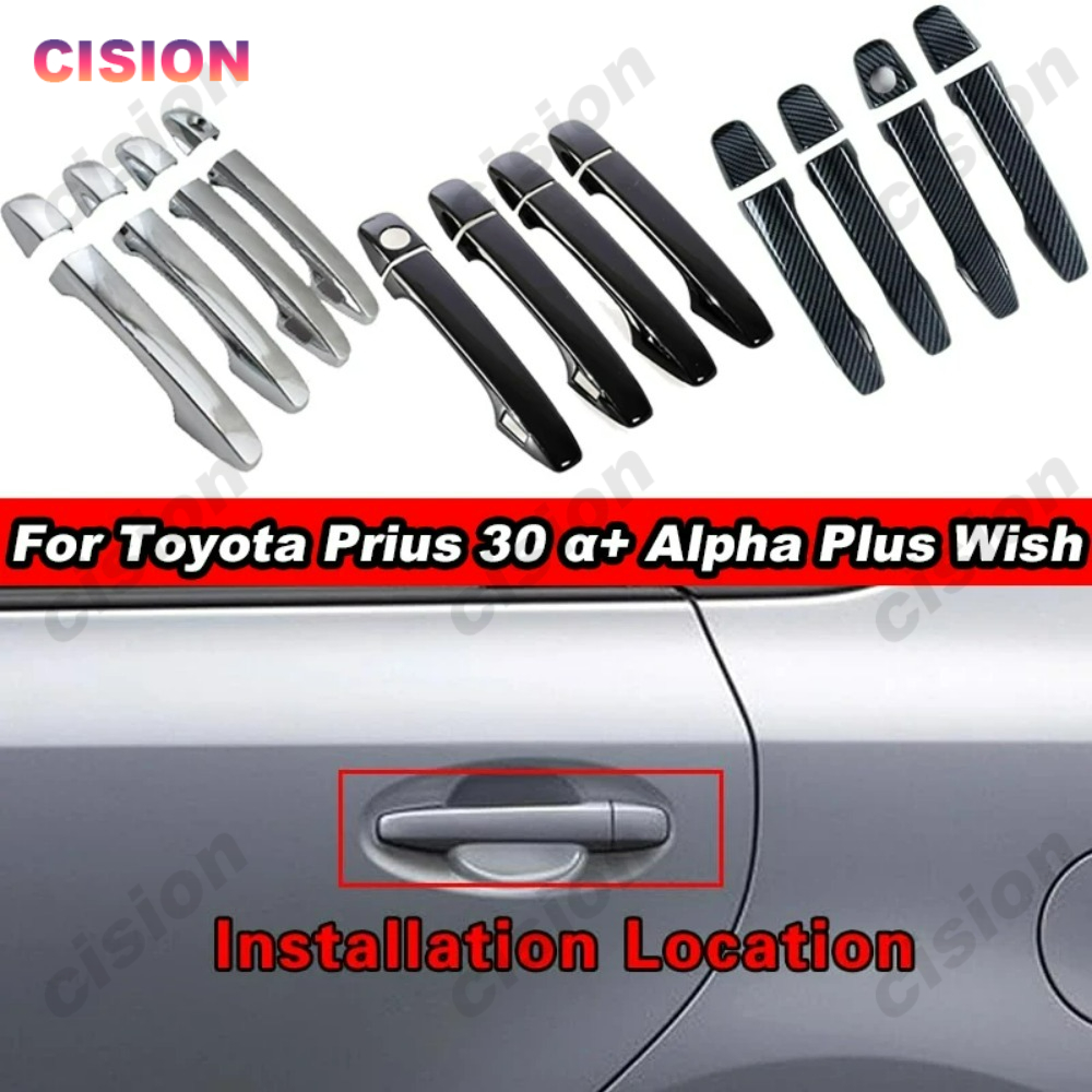 Car Door Handle Protector - مقبض باب السيارة غطاء لوحة الإطار