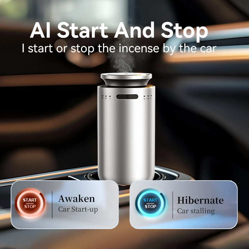 Car Fragrance Diffuser - معطر هواء محمول للسيارة للزيوت العطرية،