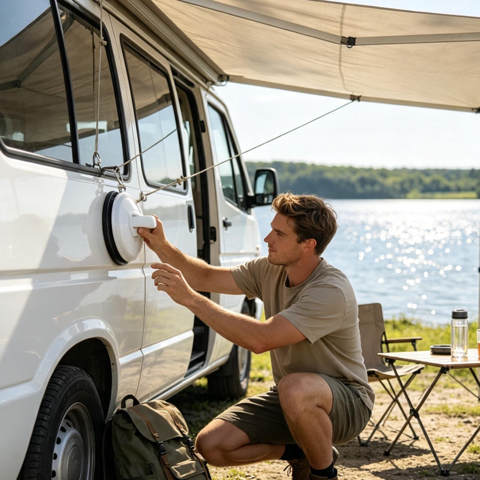 Car Accessories For Camping - أكواب شفط قوية شديدة التحمل، خطافات