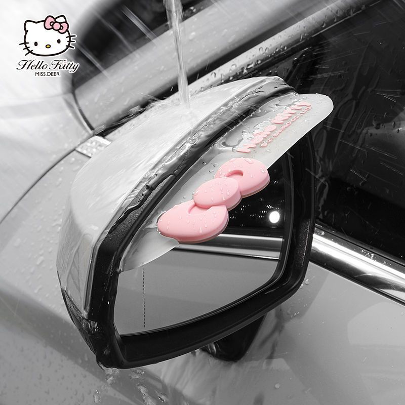 Car Accessories Girly - واقي مطر للسيارة بتصميم كاواي سانريو
