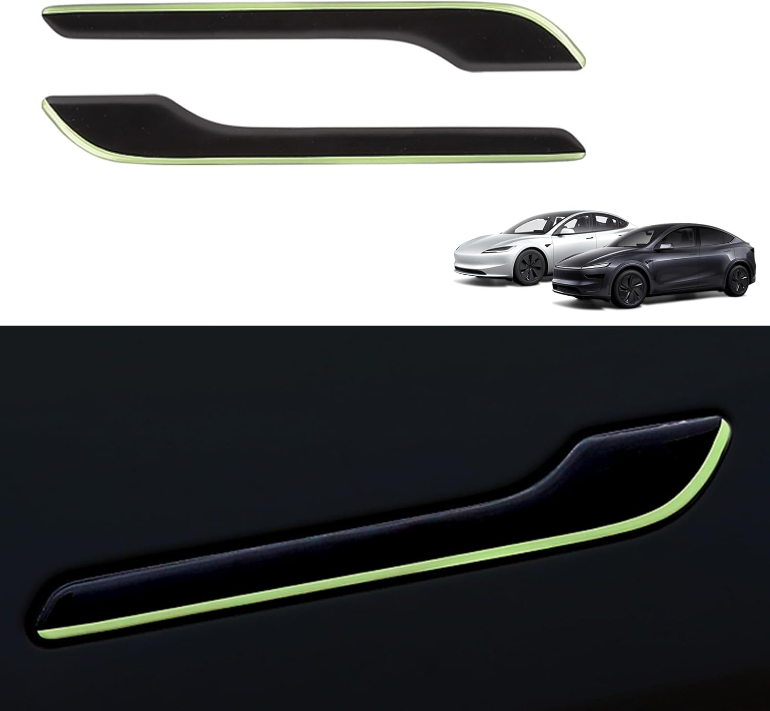 ملصق سيارة تسلا موديل 3 واي ها - مراجعة Car Door Handle Protector وسعره