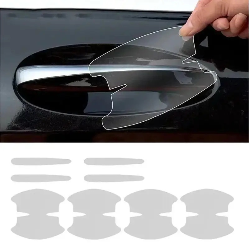 ملصق لمقبض باب السيارة 8 قطع ش - مراجعة Car Door Handle Protector وسعره