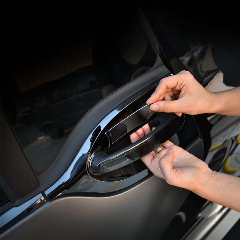 مقبض باب السيارة وعاء الباب حم - مراجعة Car Door Handle Protector وسعره