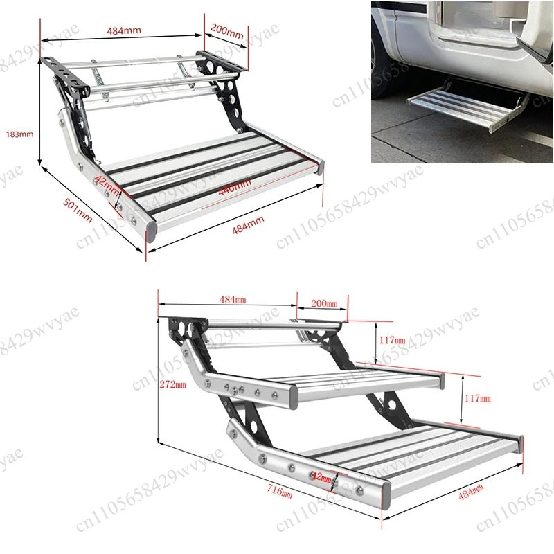 درجات قابلة للطي عالية الجودة  - مراجعة Car Accessories For Camping وسعره