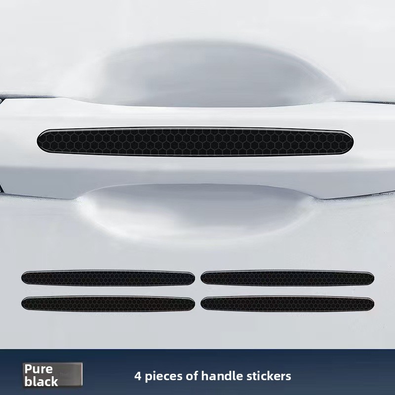 4/8 قطع من ملصقات حماية مقابض  - مراجعة Car Door Handle Protector وسعره