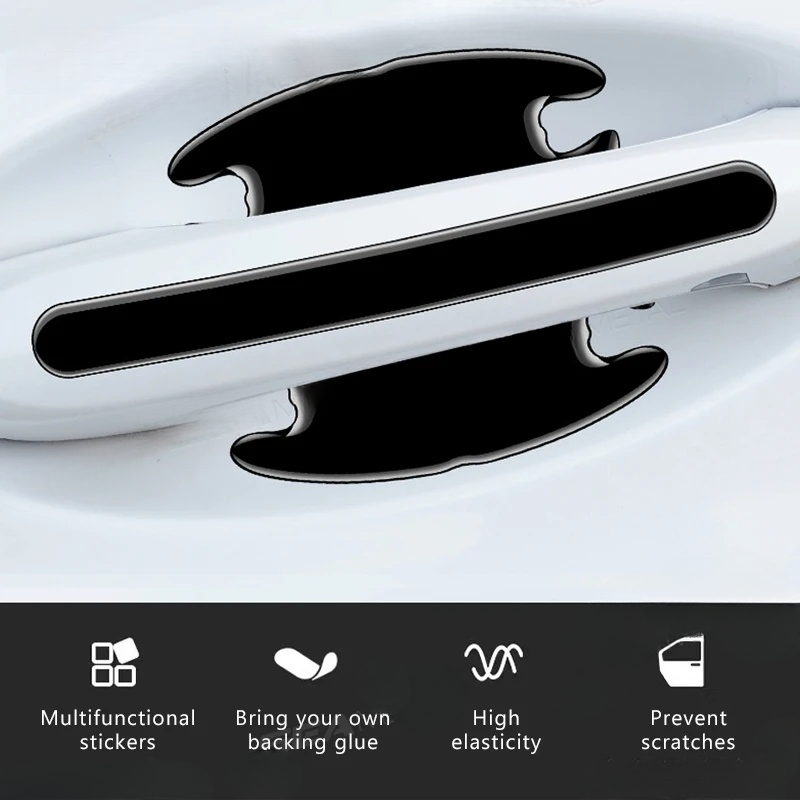 ملصقات وعاء مقبض باب السيارة ا - مراجعة Car Door Handle Protector وسعره