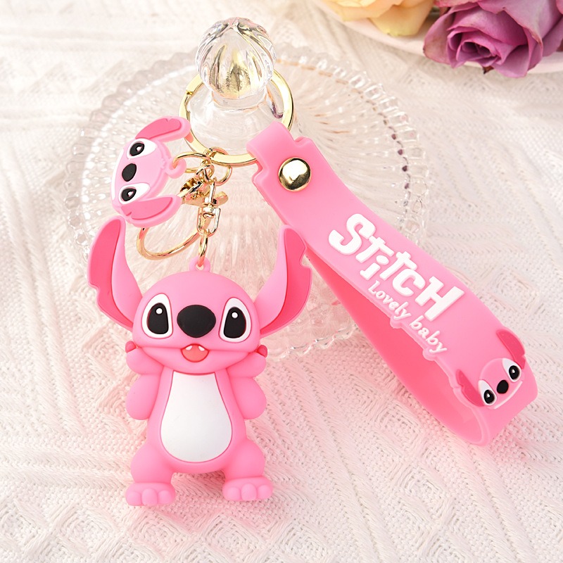 سلسلة مفاتيح كاواي ليلو وستيتش - مراجعة Car Accessories Girly وسعره