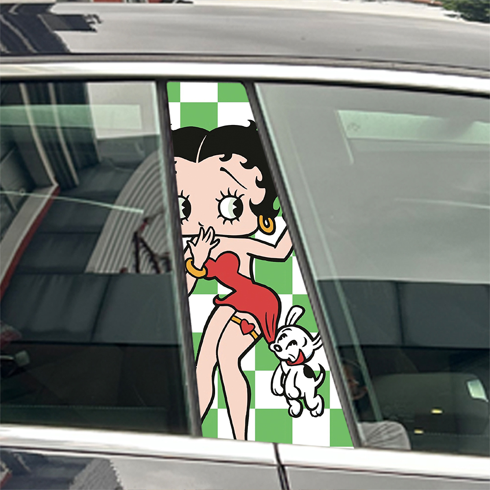 2 قطعة أنيمي لطيف LSweet فتاة  - مراجعة Car Accessories Girly وسعره