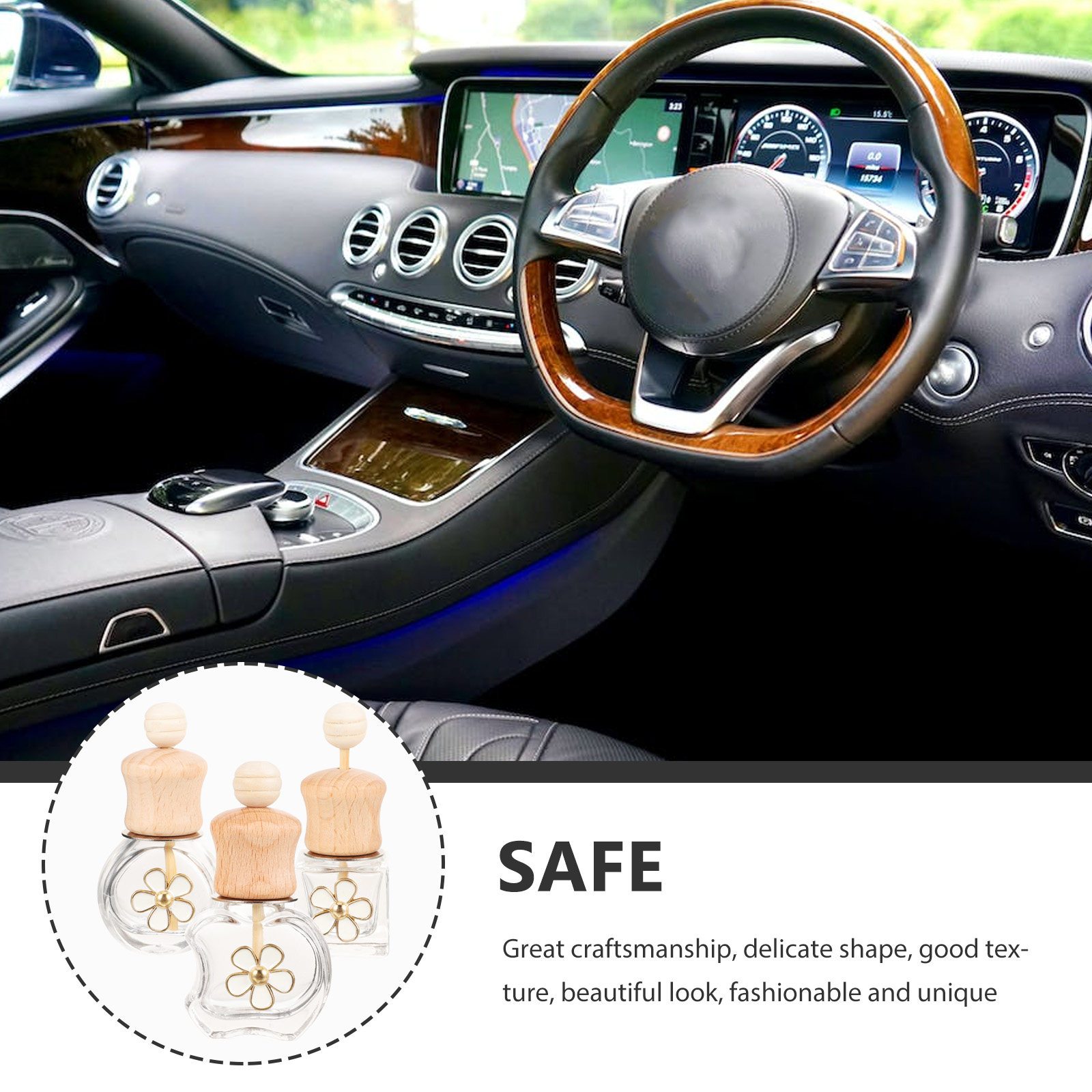3 قطع من زجاجات معطرات الجو لل - مراجعة Car Fragrance Diffuser وسعره