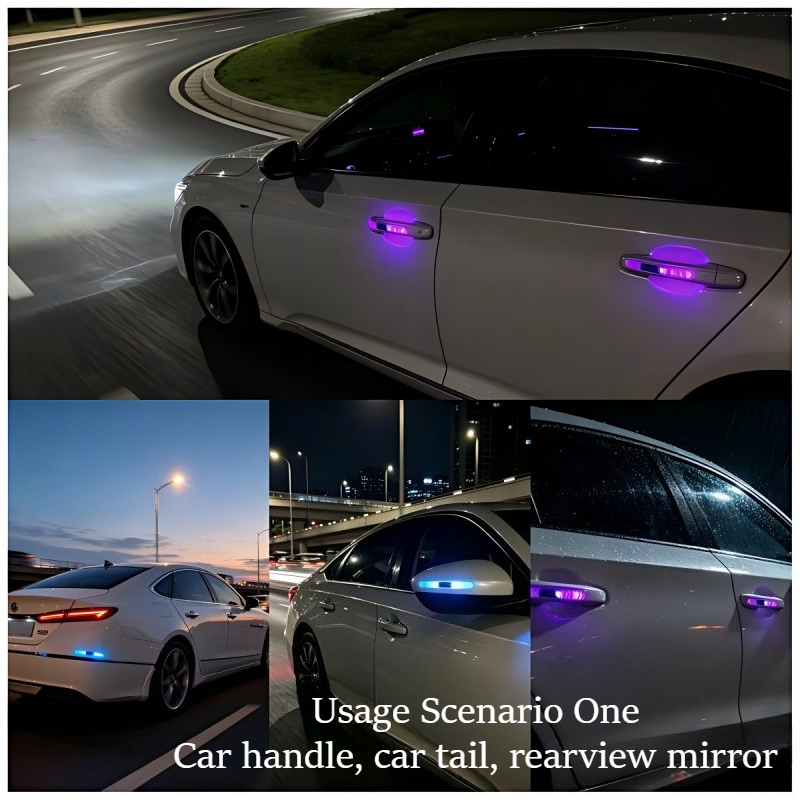 ضوء وامض LED يعمل بالطاقة الشم - مراجعة Car Door Handle Protector وسعره