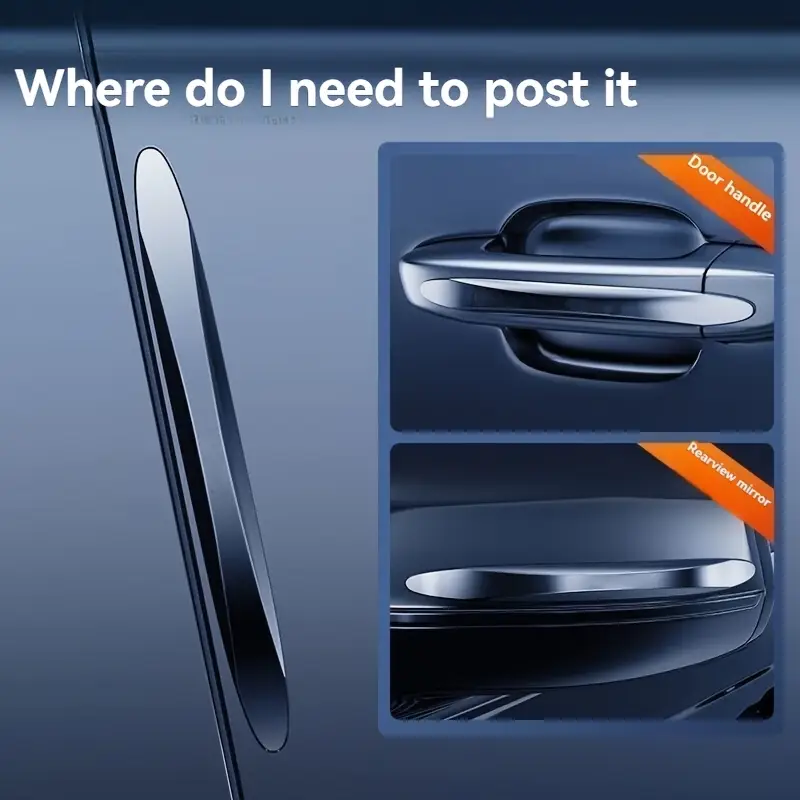 شرائط حماية شفافة عالمية لحواف - مراجعة Car Door Handle Protector وسعره