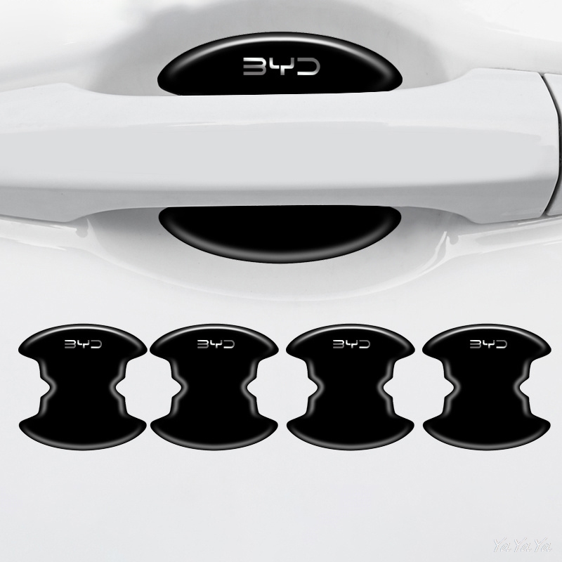 واقي مقبض باب السيارة بشعار BY - مراجعة Car Door Handle Protector وسعره